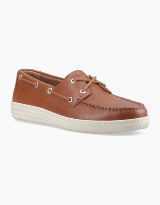 Sperry Top-Sider Mens Sperry Strake 2-Eye Boat Leather Mens Open Tan Boat Shoes - Brown - Size: 10