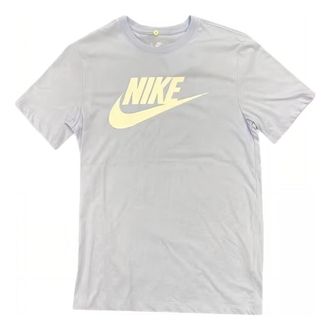 Nike Logo Printed T-Shirt Grey DX1986-548