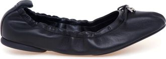 Hogan Schoenen, Dames, Zwart, 40 EU, Leer, H684 Ballerina