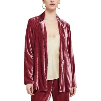 ottod'Ame Velvet Blazer in Pink at Nordstrom, Size 44 It