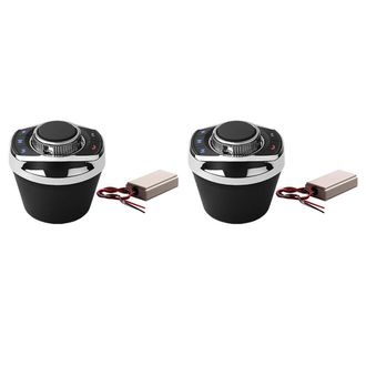 OEM Botones De Control Inal&aacute;mbricos Universales Para Volante De Coche Con 8 Funciones Led Para Navegaci&oacute;n Y Reproductor De Audio Android