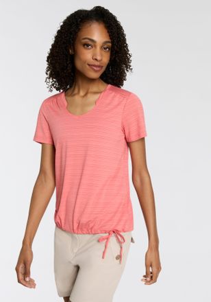 Killtec T-Shirt KILLTEC KOS 46 WMN TSHRT, Damen, Gr. 48, rosa (pearl rose), Obermaterial: 93% Polyester, 7% Elasthan, Shirts T-Shirt