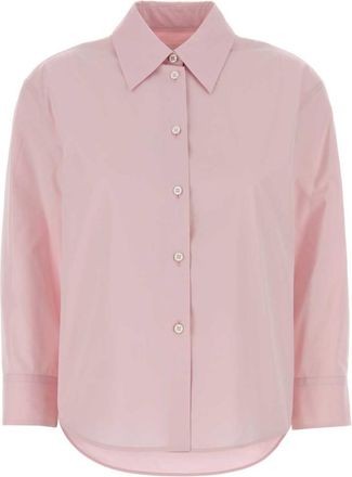 Jil Sander Pink Regular Solid Shirt