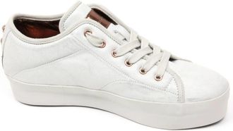 Alexander Smith Metallic Zilveren Schoen Model A206 - Dames - Sneakers - Wit - 40 EU - Schoenen