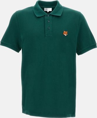 Maison Kitsun&eacute; Polo Fox Head Regular