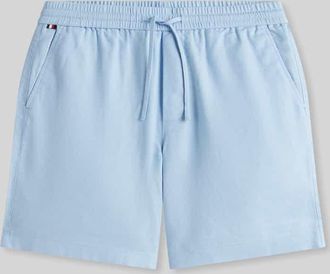 Tommy Hilfiger Regular Fit Chinoshorts Modell DOVER in Rauchblau, Gr&ouml;&szlig;e 30