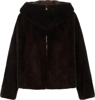 BLANCHA Korte Jas - Dames - Jassen - Bruin - S - Jassen
