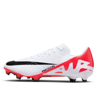 Nike Zoom Vapor 15 Academy FG/MG White Black Crimson DJ5631-600