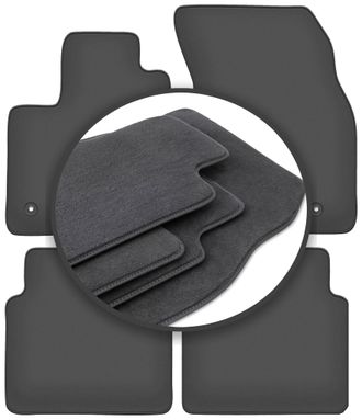 OEM Alfombrillas Premium Para Ford Focus Mk4 Hatchback, Sed&aacute;n, Familiar, Turnier, Turnier Active (2018-)