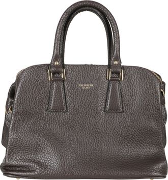 AVENUE 67 Medium-Sized Textured Leather Handbag With Dual Handles