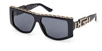 Guess GU7914 01A Womens Sunglasses Black Size 58