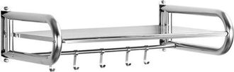 OEM Soporte De Pared Reforzado De Acero Inoxidable Para Microondas, Ideal Para Cocinas Y Restaurantes, Con Estante Pr&aacute;ctico, 45 X 36,5 Cm