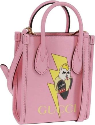 Gucci Pre-owned Mini Bags, female, Pink, Size: ONE SIZE Pre-owned Vintage Mini Bag