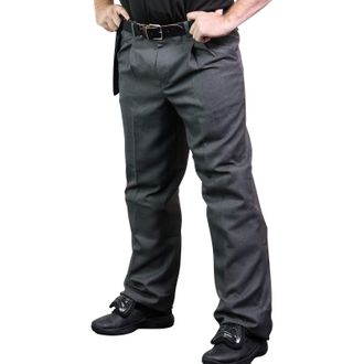 Champro Mens Bpr2agr38 The Field Polyester Baseball Umpire Pant, Grey, 38