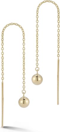 Ember Fine Jewelry 14K Gold Ball Threader Earrings