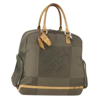 Louis Vuitton Pre-owned Weekend Bags, female, Brown, Size: ONE SIZE Pre-owned Vintage Canvas Travel Bag