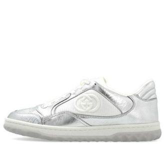 Gucci (WMNS) Gucci Mac80 Embroidered Sneakers White Silver 750834-AACA9-8141