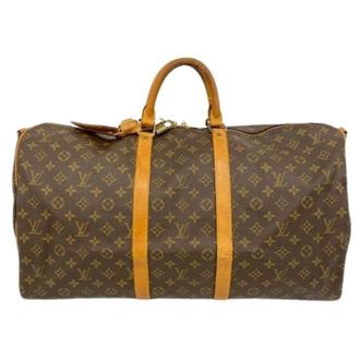 Louis Vuitton Pre-owned Weekend Bags, unisex, Brown, Size: ONE SIZE Pre-owned Boston Bag