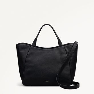 Radley London Black Medium Ziptop Grab Bag Muswell Lane AW25 Radley London