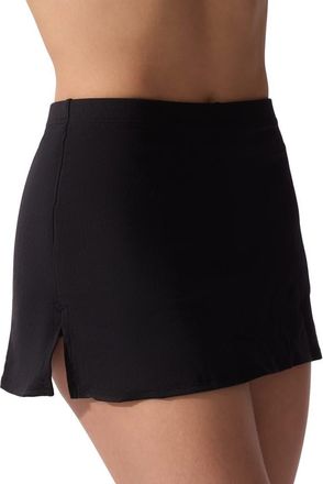 Capezio Team Basics Skirt with Built in Short in Black at Nordstrom, Size X-Large
