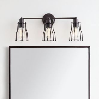Jonathan Y Designs Florence 24 3-light Metal Vanity Light