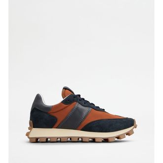 Tod's Tods 1T Sneakers in Suede and Fabric