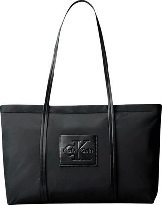 Calvin Klein Shopper Tote - Bags - Mujer - Negro - ONE SIZE