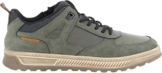 Rieker Heren Schoenen Khaki - Heren - Sneakers - Groen - 41 EU - Schoenen