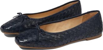 Bernardo Gwynn Woven Womens Shoes Navy : 6.5 M, Leather