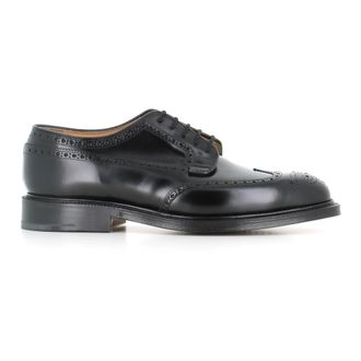 Churchs Grafton 173 Derby Brogue - Heren - Veterschoenen - Zwart - 42 EU - Leer - Schoenen