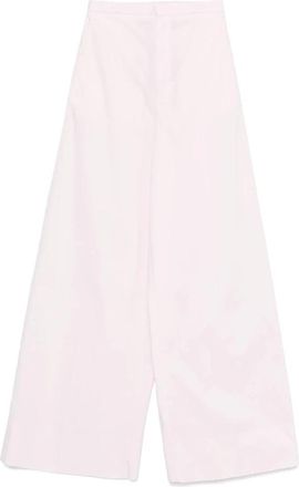Forte_Forte Wide Broeken - Dames - Wijde Broeken - Roze - S - Broeken