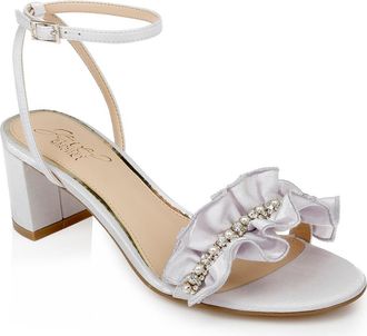 Badgley Mischka Desirie Sandal in Lilac Fab at Nordstrom Rack, Size 6.5
