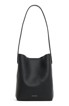 Mansur Gavriel Small Everyday Cabas Leather Tote in Black at Nordstrom