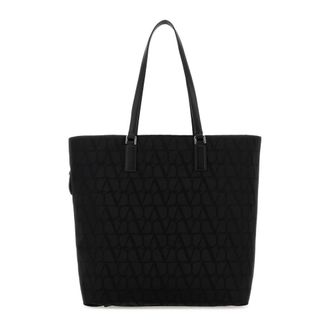 Valentino Garavani Tote Bags, male, Black, Size: ONE SIZE Borsa