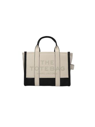 Marc Jacobs Cow Leather Tote Bag - White