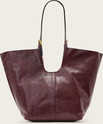 AllSaints Leather Ara Leather Tote Bag, Size: One Size