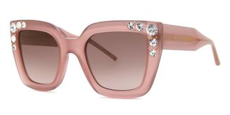 Carolina Herrera Brown Shaded Cat Eye Ladies Sunglasses HER 0130/S 0FWM/HA 52