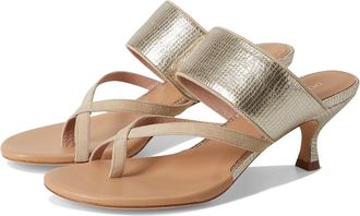 Donald J Pliner Louka Womens Sandals Platino : 5.5 M, Leather