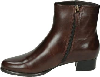 Marip&eacute; Schoenen, Dames, Bruin, 37 1/2 EU, Leer, G155 Ankle Boot
