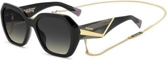 Missoni Zonnebril - Dames - Zonnebrillen - Zwart - 55 MM - Accessoires