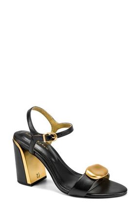 DKNY Seraphina Ankle Strap Sandal in Black at Nordstrom, Size 7.5