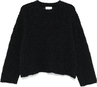 Loulou Studio Mujer, Jerseys, Negro, Talla: S