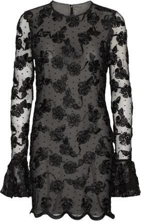 Rotate Rositana Jurk - Dames - Korte kleedjes - Zwart - M - Polyester - Kleedjes