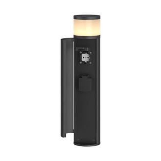 Lucande Lucande - L&aacute;mpara Led Para Exterior corban En Negro De Aluminio