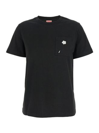 Kenzo Black Logo Crew Neck T-Shirt