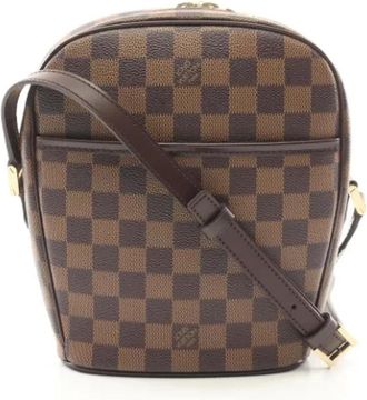 Louis Vuitton Pre-owned Cross Body Bags, female, Brown, Size: ONE SIZE Pre-owned Canvas shoulder-bags