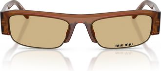Miu Miu 0mu B07s Translucent Acetate Sunglasses
