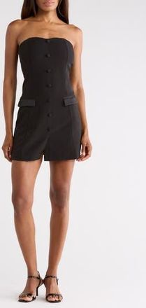 Lulus Beatrice Strapless Blazer Dress in Black at Nordstrom Rack, Size X-Small