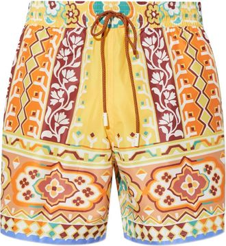 Etro Costume da bagno con stampa - Giallo