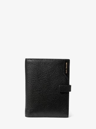 Michael Kors Jet Set Pebbled Leather Passport Wallet